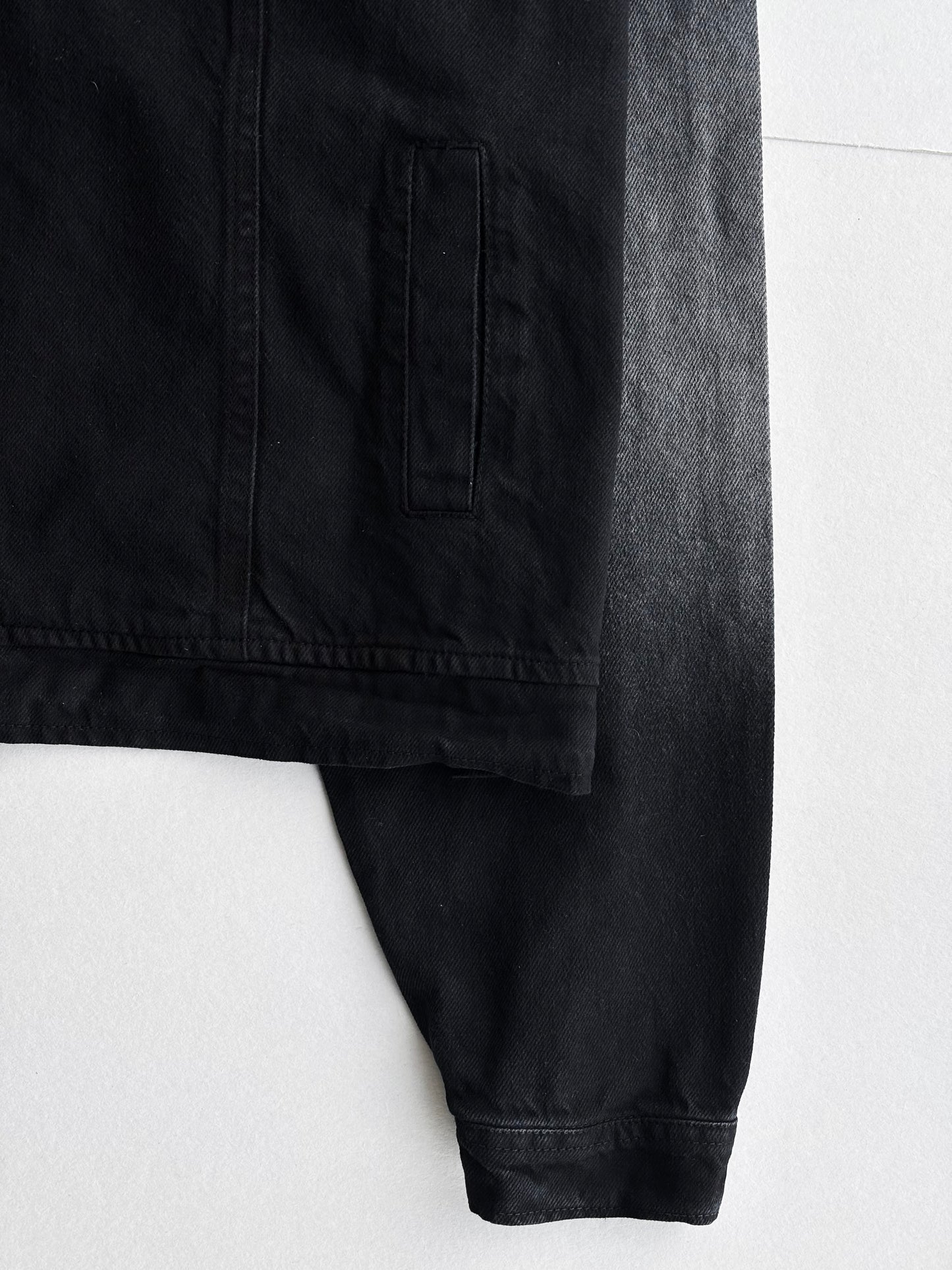 JACKET DENIM NEGRA