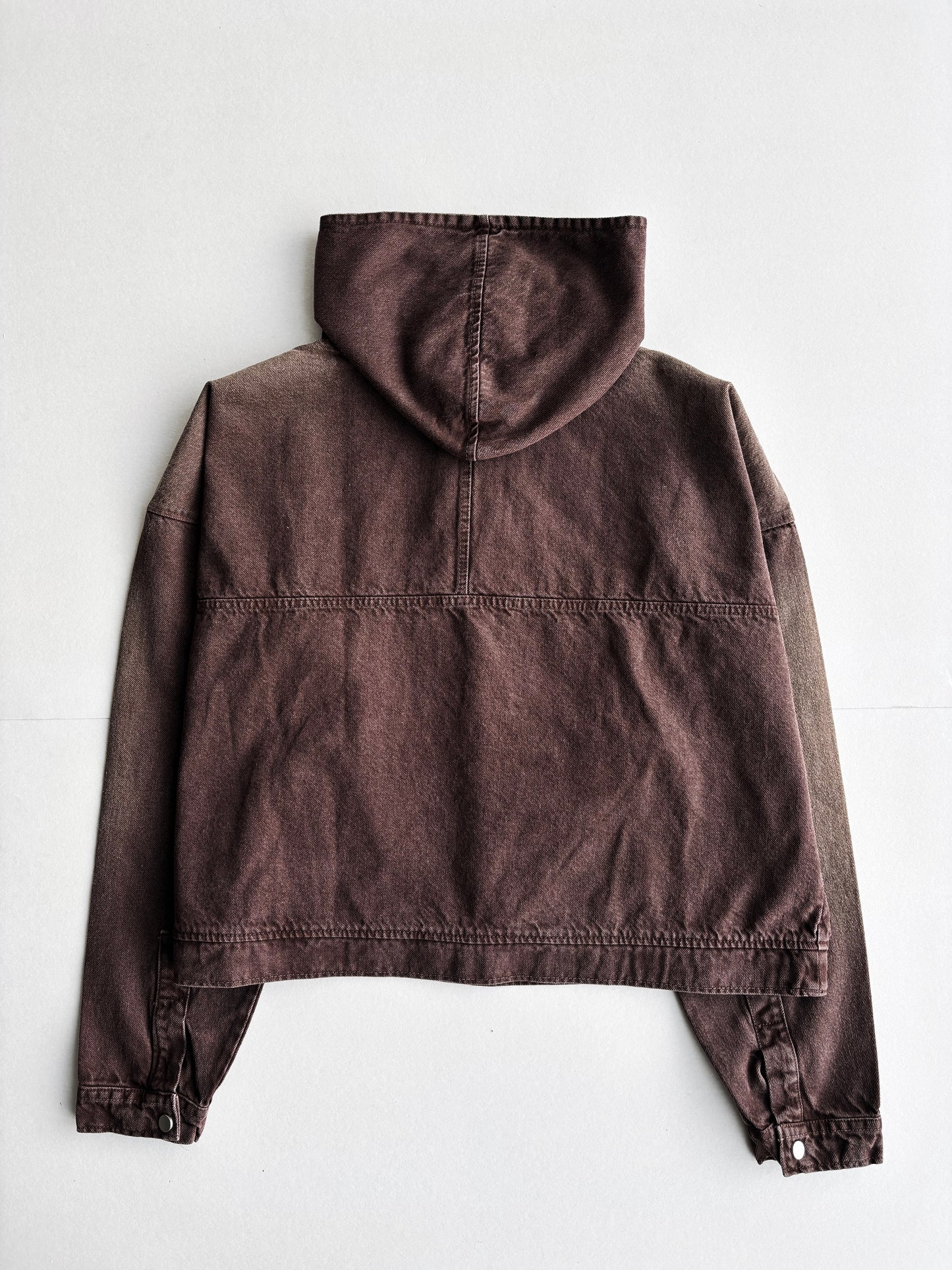 JACKET DENIM CAFÉ