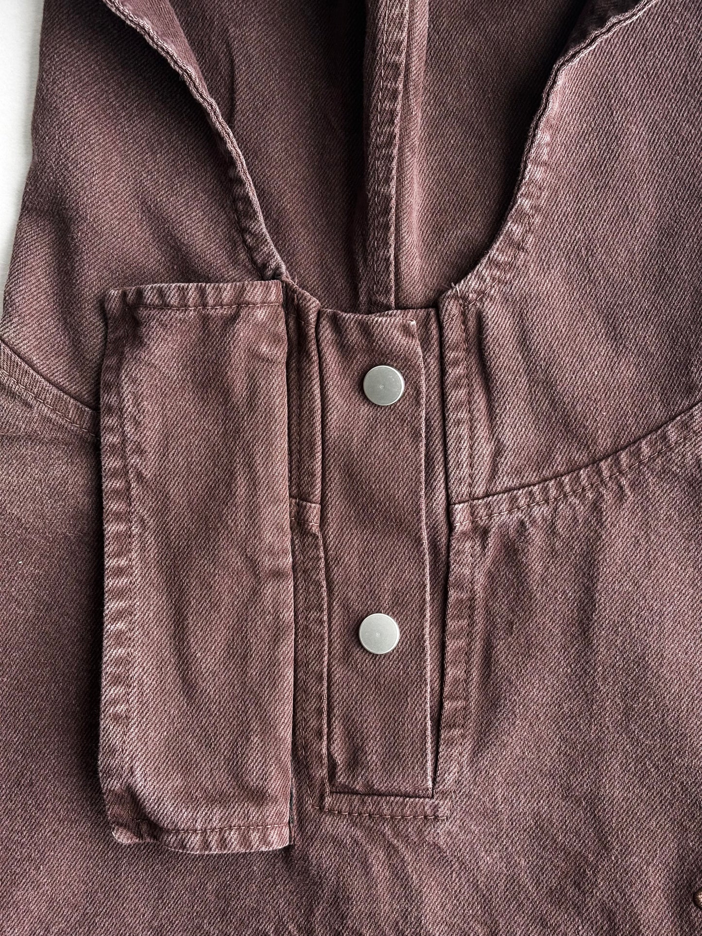 JACKET DENIM CAFÉ