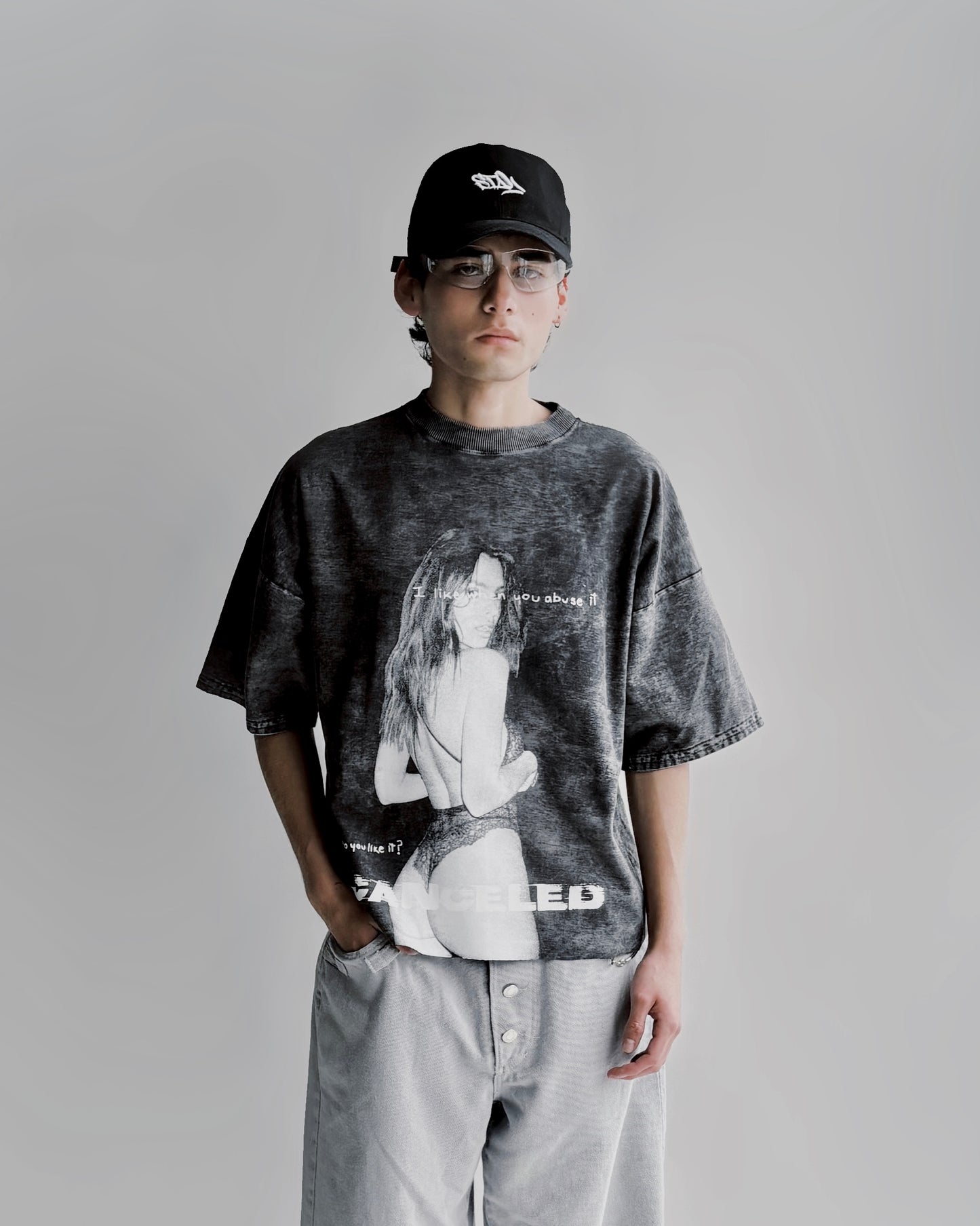 Vintage Graphic T-Shirt - Acid Wash