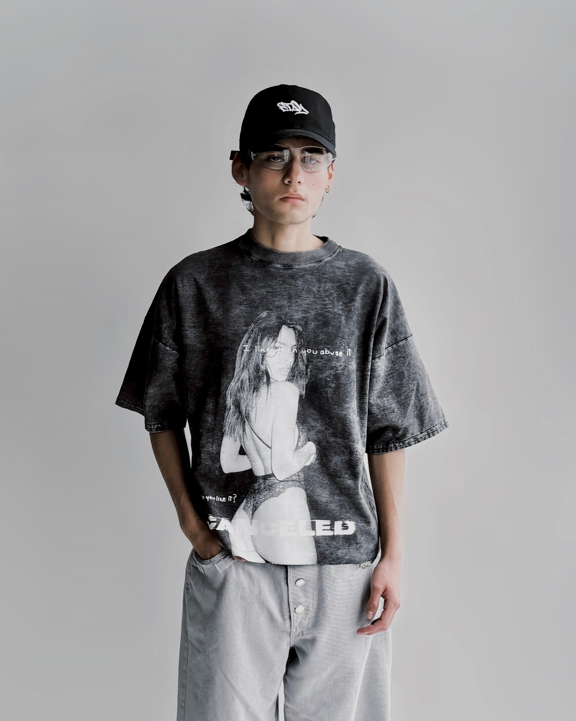 Vintage Graphic T-Shirt - Acid Wash