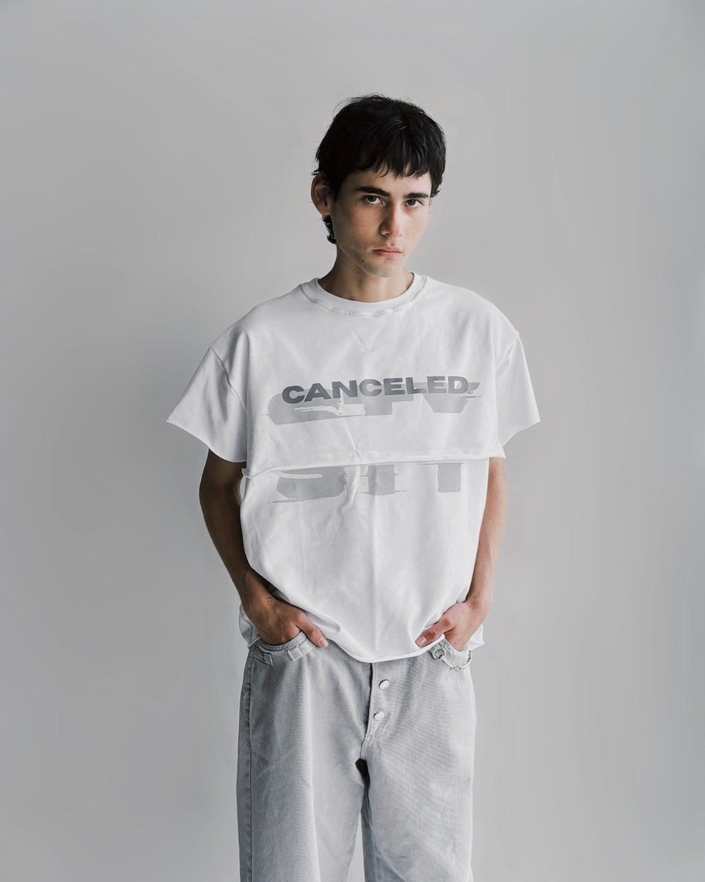 Canceled Tank Top - Flat White