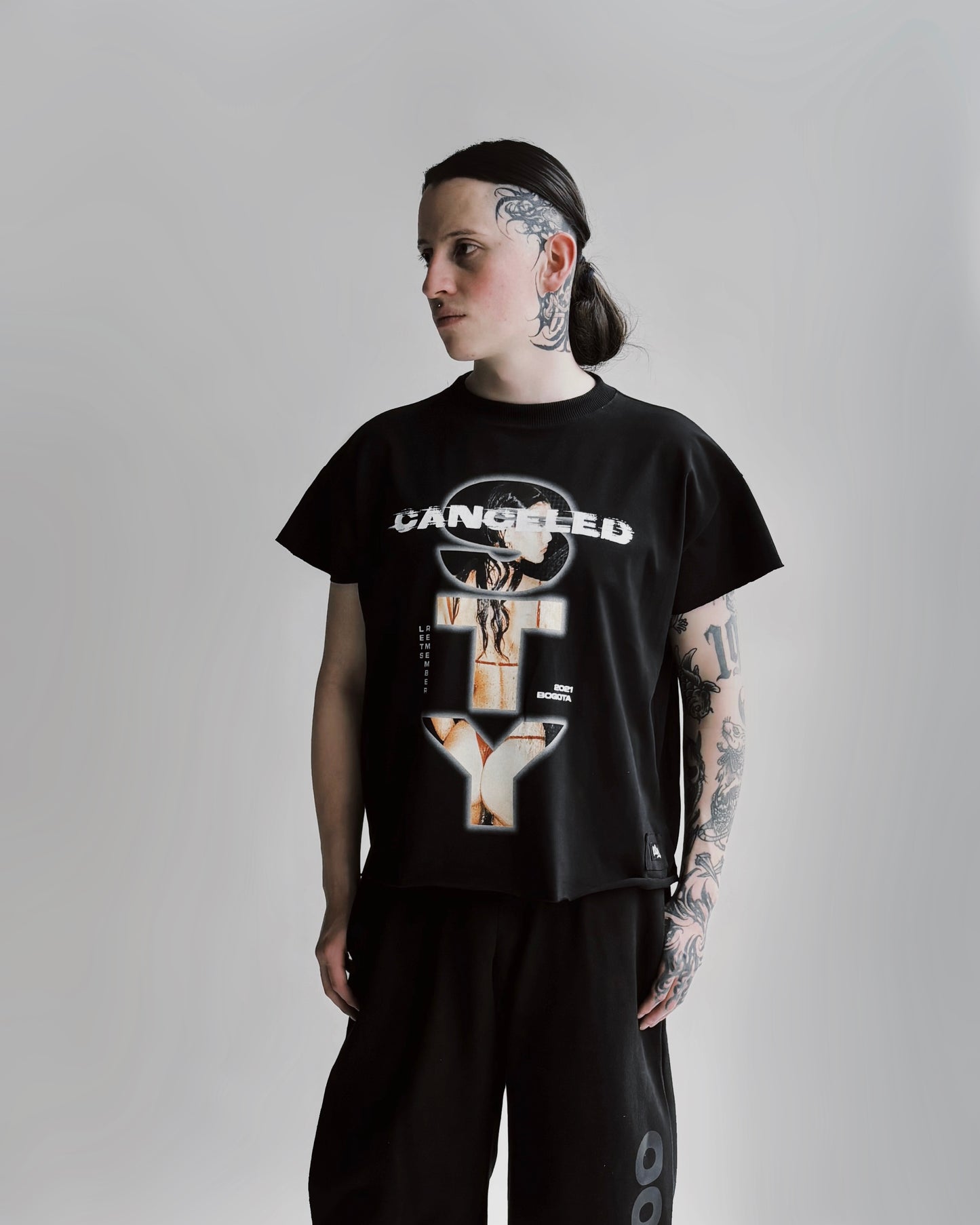 Canceled Graphic T-Shirt - Black