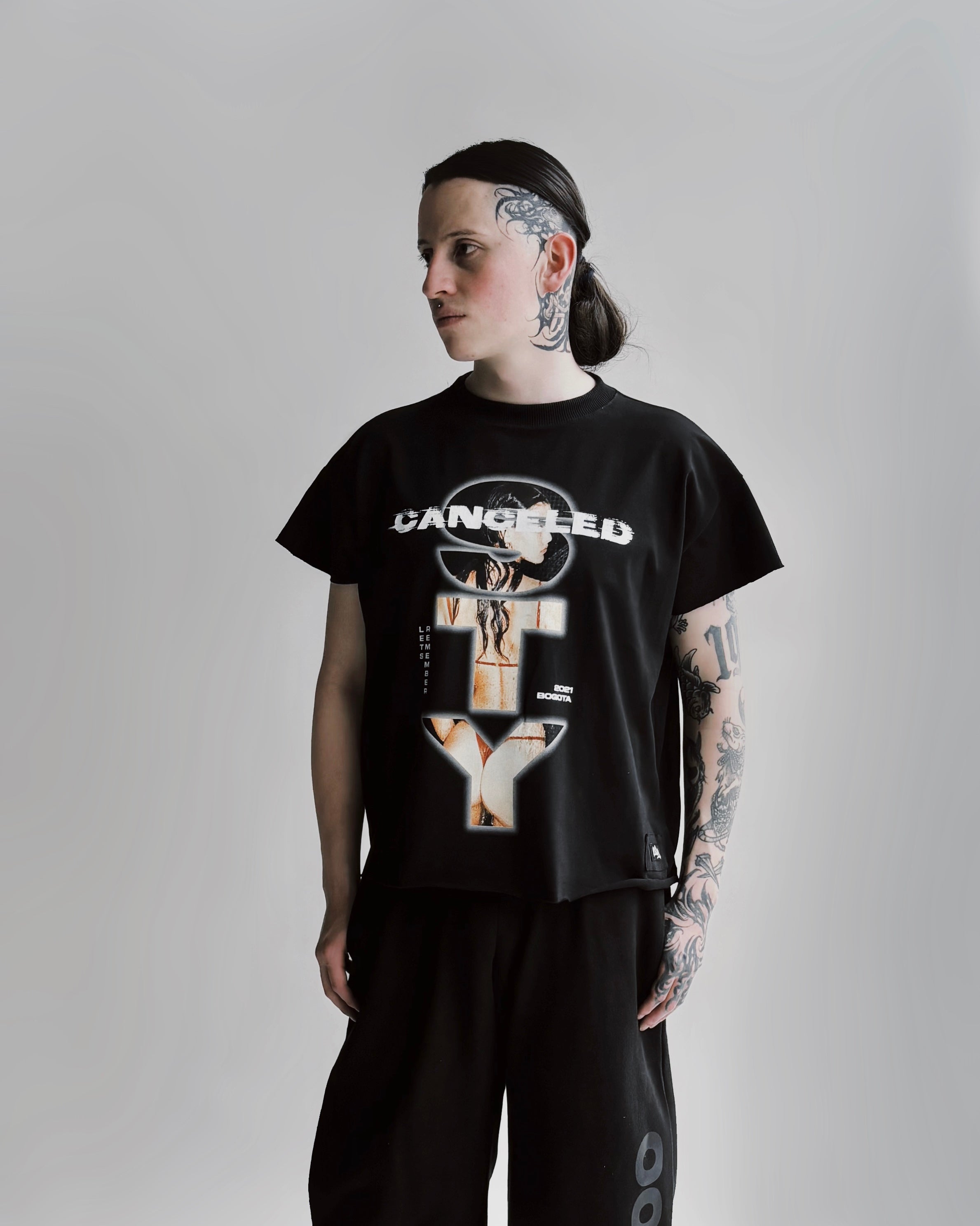 Canceled Graphic T-Shirt - Black