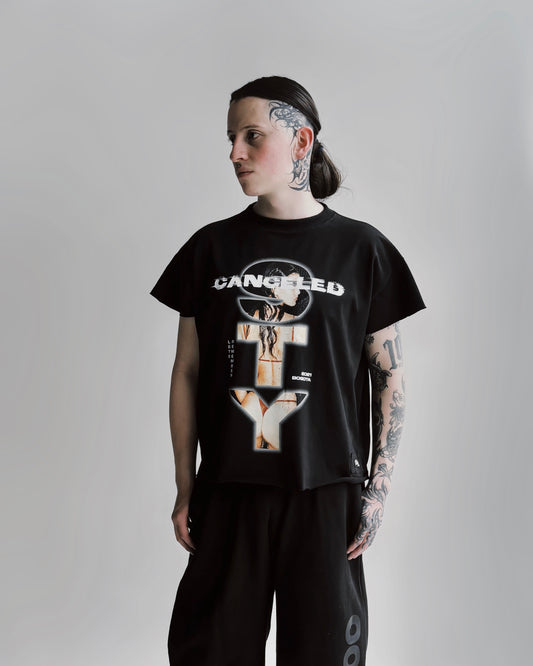 Canceled Graphic T-Shirt - Black
