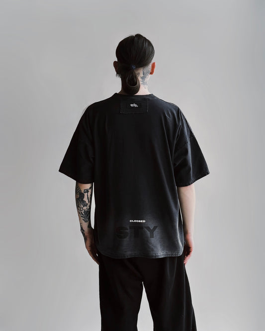 Graphic T-Shirt - Vintage Black