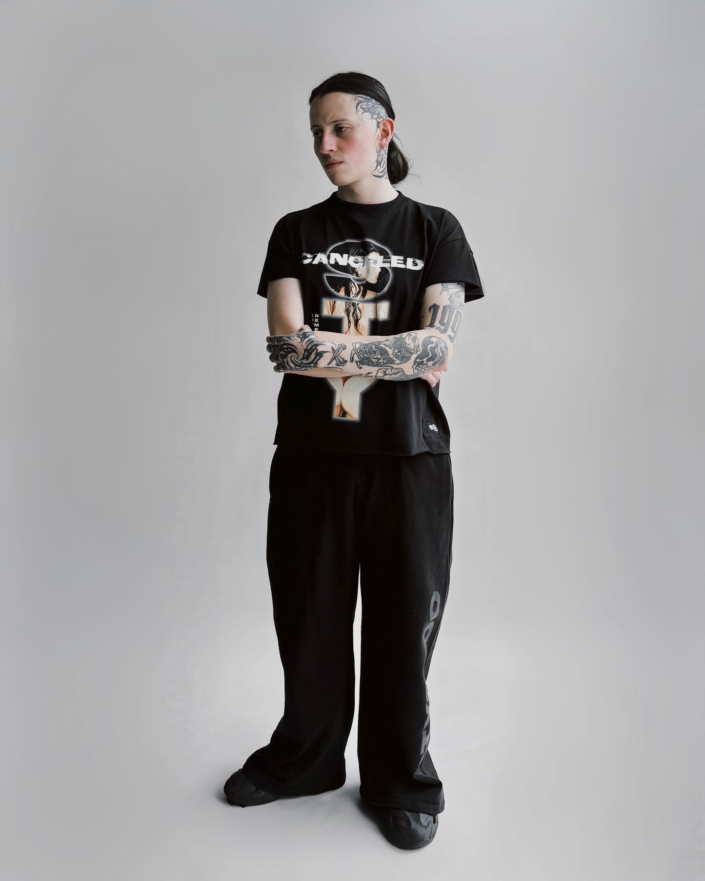 Canceled Graphic T-Shirt - Black