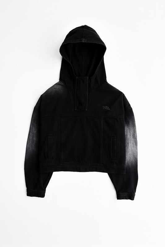 JACKET DENIM NEGRA