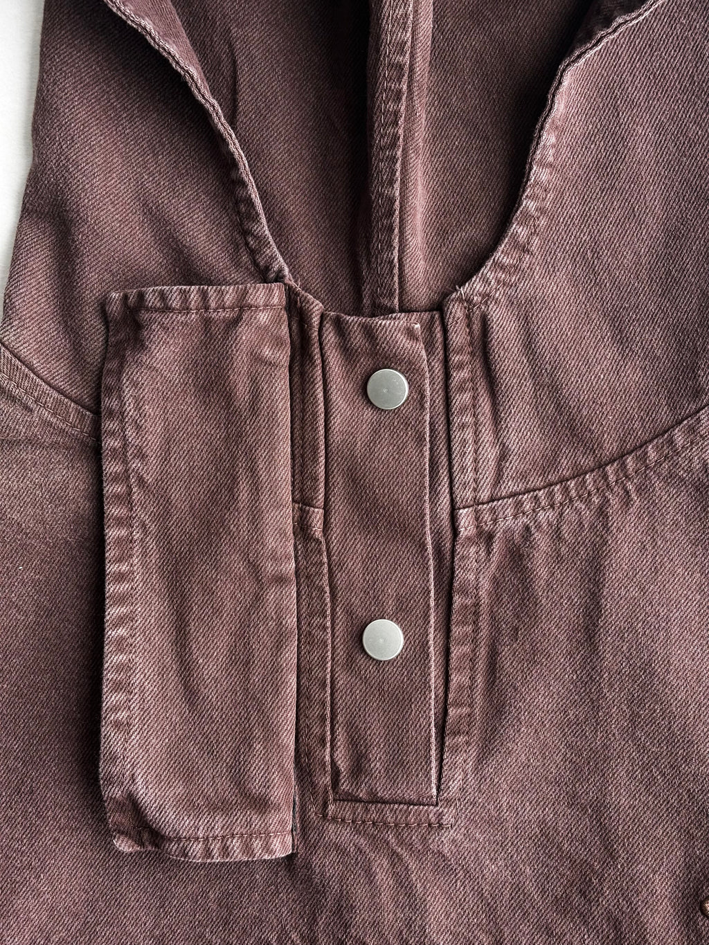 Chaqueta Denim - Café