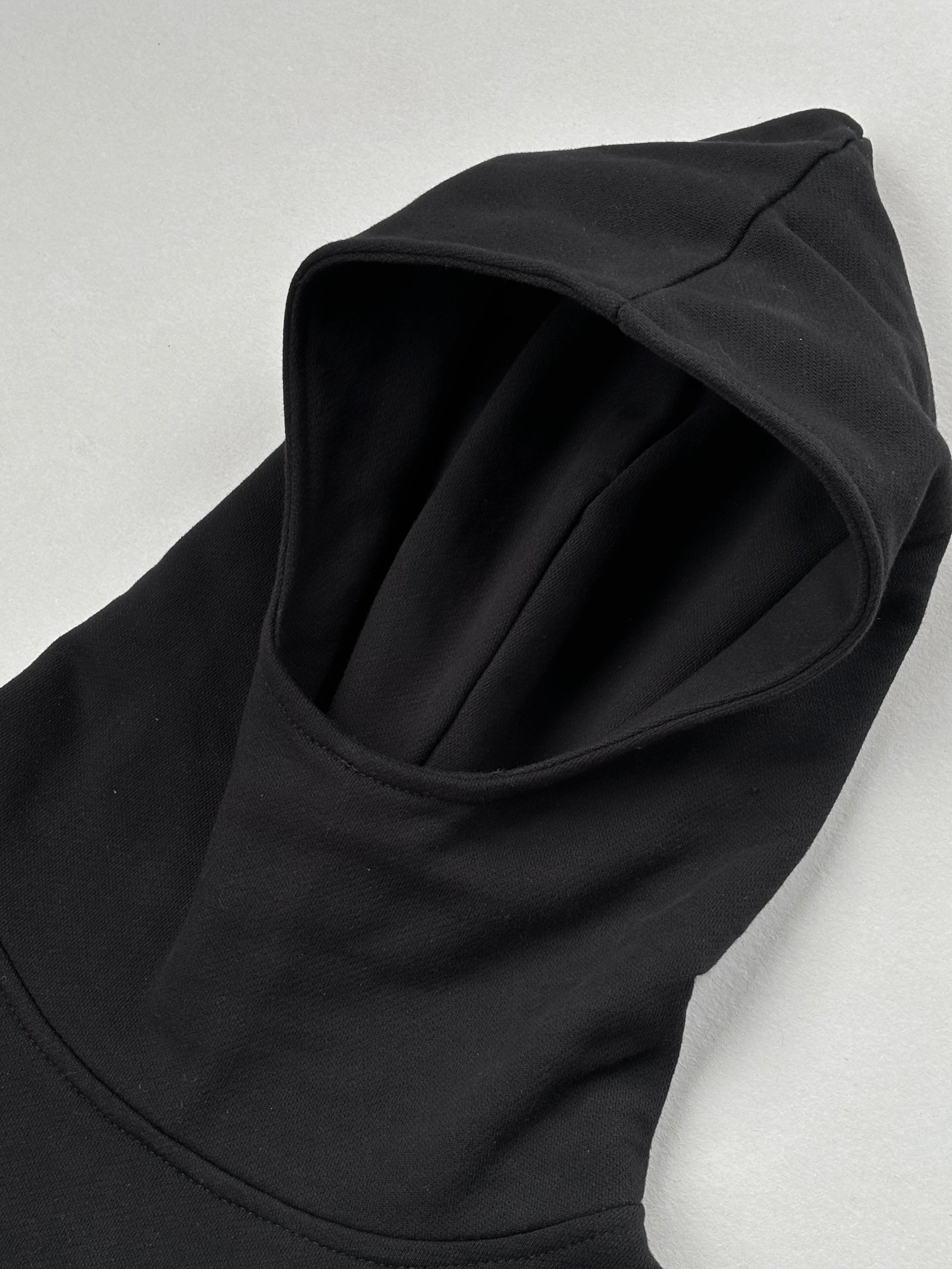 Hoodie Básico Iconos - Negro