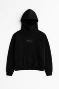 Hoodie Básico Iconos - Negro